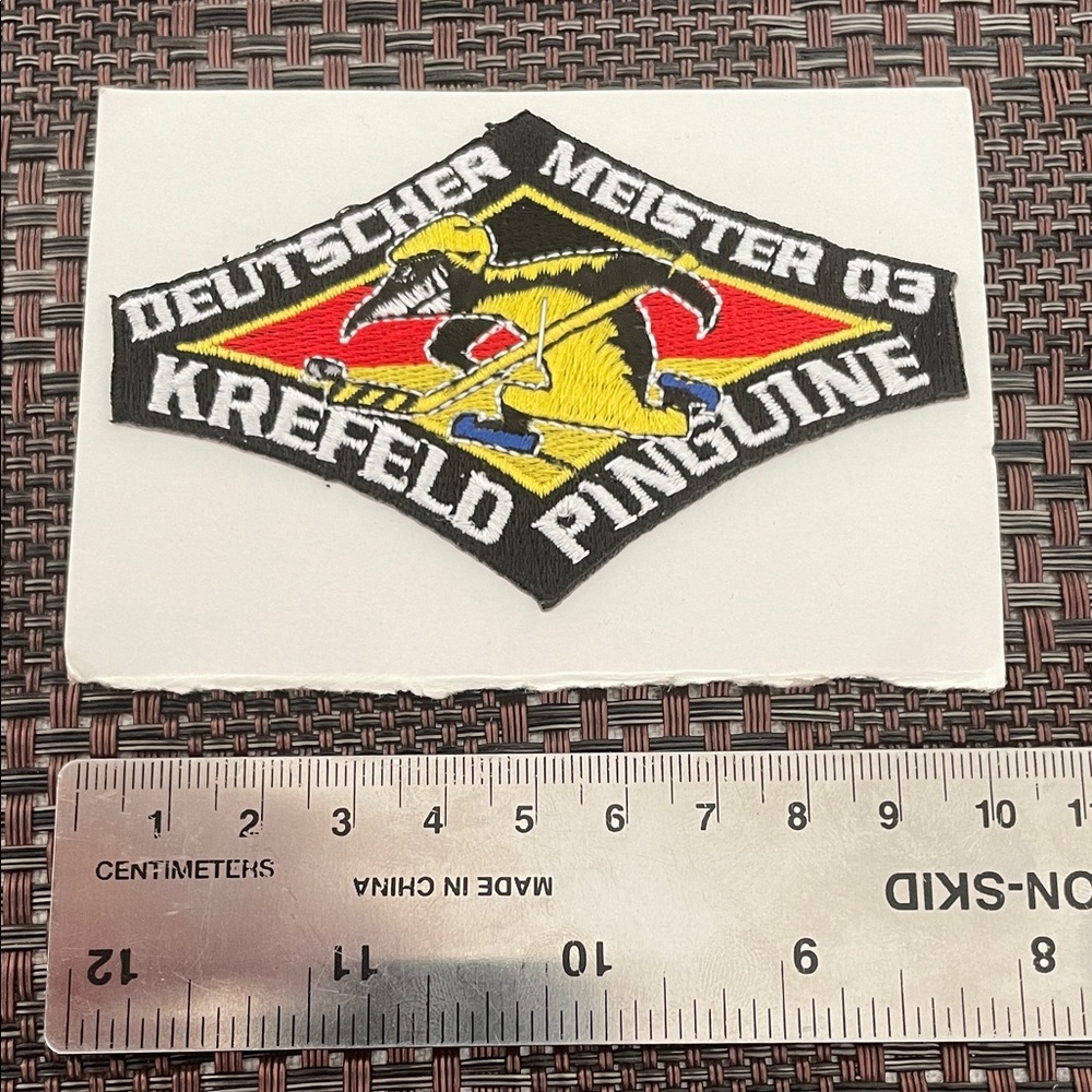 Krefeld Pinguine (Penguin) Deutscher Meister 03 Patch
